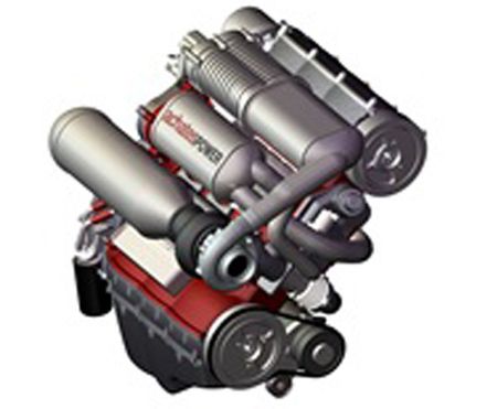 Двигатель Achates Power имеет предельно простую конструкцию