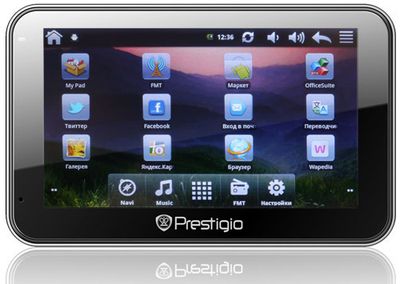 Навигатор Prestigio GeoVision GV5500 Smart Android на базе Android