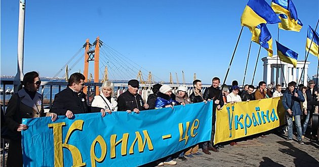 Украинцы равнодушны к вопросу возвращения Крыма