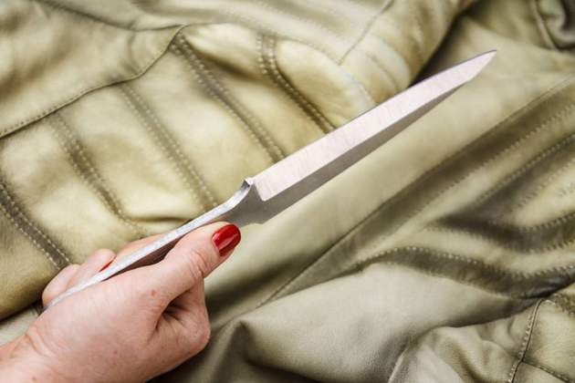 В Запорожье отважная женщина воткнула насильнику нож в пах