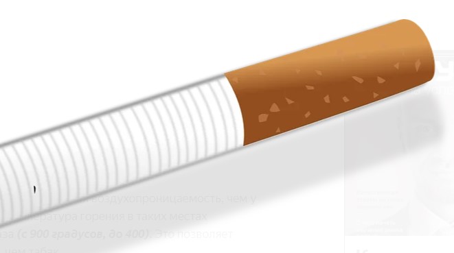 Вот зачем на сигаретной бумаге нужны полоски