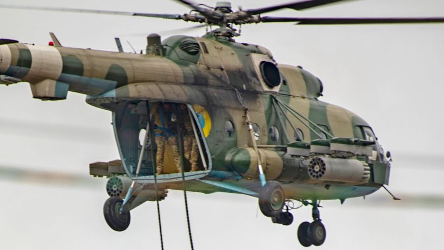 Украинский вертолет
