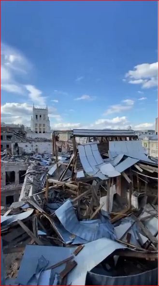 разрушения в Харькове